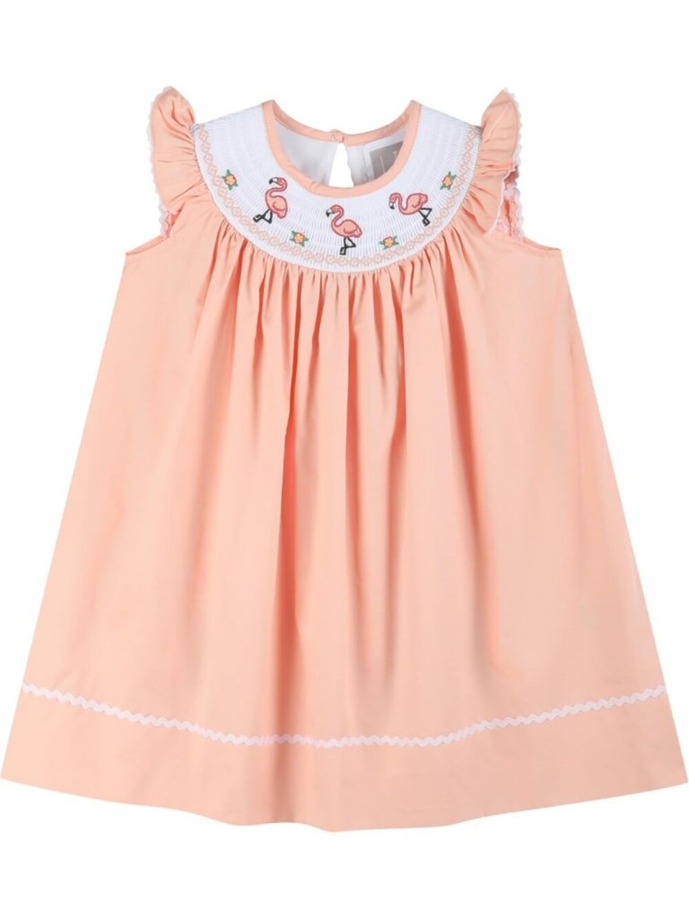Adorable Smocked Bishop Dress for Baby Girls - Perfect for Special Occasions!